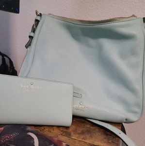 Kate spade purse and wallet set